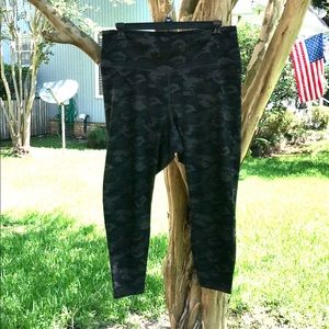 Fabletics Camo High-Waisted Powerhold Leggings